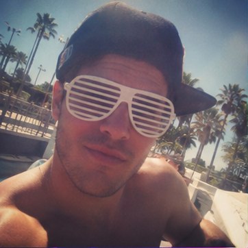 Shutter shades and a snapback